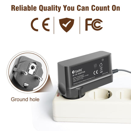 TAIFU 29V 2A Power Supply Charger for Electric Recliner Transformer OKIN Limoss Recliner Sofa Lift Chair MC115 MC110 MC125 MC120 SP2-B SP2-A Electric Recliner Sofa Armchair AC/DC Adapter Charging Cable