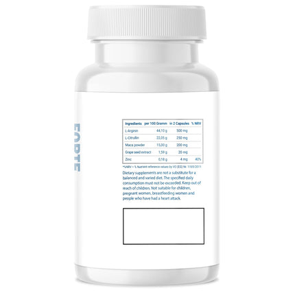 🆄🅽🆂🅴🆁 𝗧𝗜𝗣𝗣: Adema Natural - Pontezin V2 Capsules - Instant Effect - Extra Strong Effective Capsules for the Active Man - Better Performance - Natural Ingredients - 500 mg - 20 Capsules