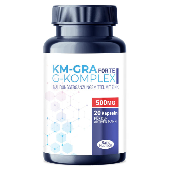 NEW: KM-GRA Forte high-dose for the adventurous man with immediate effect – extra strong tailored to the needs of men - Premium Quality