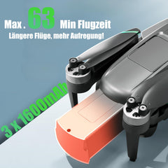 GPS Drone with 4k Camera, 2KM Long Range 5G FPV Image Transmission, 75 Min Flight Time, Under 249g, Visual Tracking/Active Obstacle Avoidance, Mini Camera Drone for Beginners Adults Professionals (S9S)