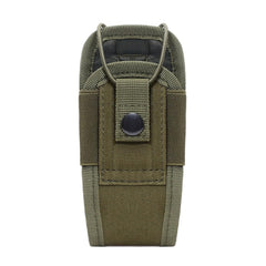 MiOYOOW Tactical Radio Bag, Small Molle Bag for Walkie Talkie, Molle Pouch Bag Walkie Talkie Radio Bag for Radio