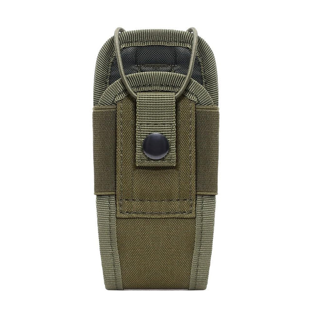 MiOYOOW Tactical Radio Bag, Small Molle Bag for Walkie Talkie, Molle Pouch Bag Walkie Talkie Radio Bag for Radio
