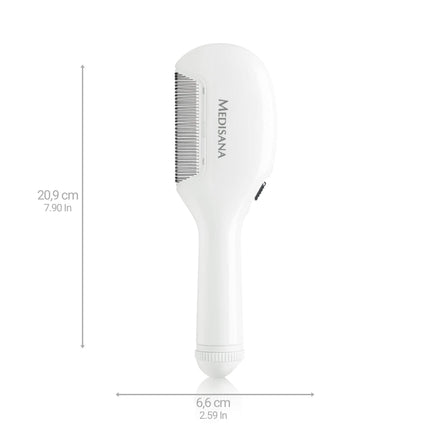 Medisana LC 860 electric lice comb, comb against head lice and nits, nit comb, suitable for dogs and cats