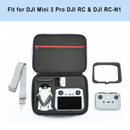UBEIYI Bag for DJI Mini Pro 3, DJI Case Carrying Bag with Handle Storage Box Shoulder Bag Handbag Hard Case with High-Quality Zipper for DJI Mini 3 Drone Accessories