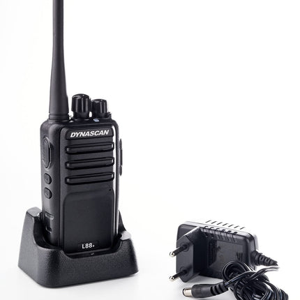 Dynascan L88 Walkie Talkie, Black, 1 walkie