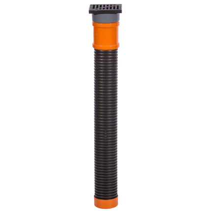 SpeedPlant rainwater infiltration shaft 110 mm x length 1 m - drainage pipe yard drain floor drain 15 x 11 cm - plastic patio rainwater infiltration box - drainage infiltration shaft leaf protection