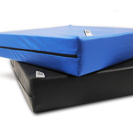 PEPE Mobility - Anti-decubitus wheelchair seat cushion (42 x 42 x 8 cm), orthopedic, memory foam, decubitus, black - Made in Europe