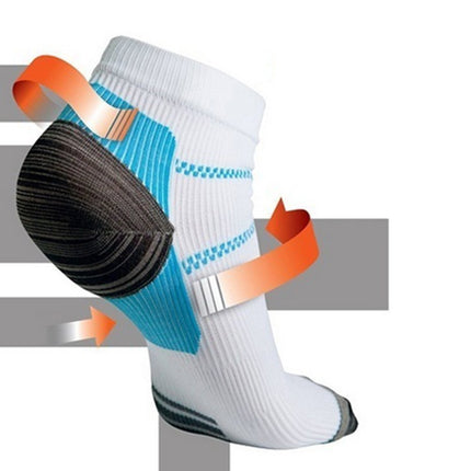 Plantar Fasciitis Socks, 3 Pack, Foot Care, Compression Stockings, Running Socks, for Men and Women, Relieve Pain, Support Heel, Arch and Ankle, UK20171017004, S/M