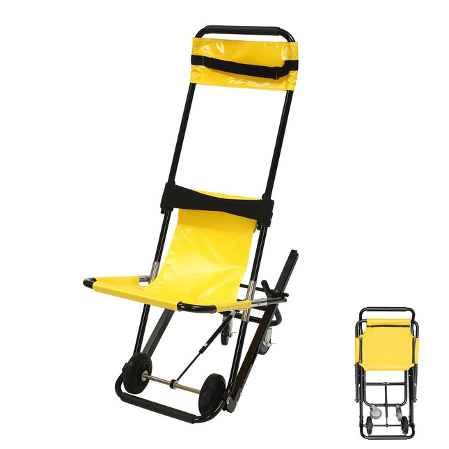 ACROSSPART Manual Lift Stair Chair Stair Chair Seniors, Folding Evacuation Chair, Portable Stair Lift, Mobile Stair Lift for Going Down Stairs