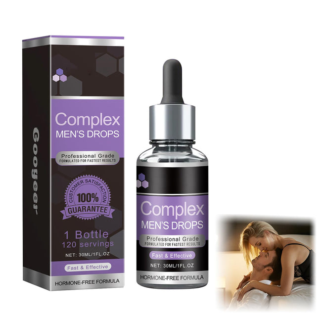 WAWJ® Drops for Men, Men'S Drops, Wewersh Complex Drops For Men, S Drops Super Potent Version, Secret Drops For Strong Men (1pcs) (B)