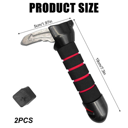 2 pieces mobility aid for car, entry aid, exit aid, grab handle, car belt cutter and window breaker, door handle for the elderly, car handle, ideal for seniors and disabled people
