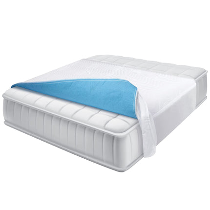 Sensalou 2 pieces waterproof incontinence pad with wings 85x90 ​​cm - fitted sheet baby children bed