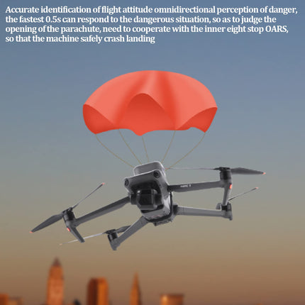VBESTLIFE RC Drone Parachute, Drone Flight Safety Parachute Drone Safety Umbrella Protection Tool for Manti 3 Plus