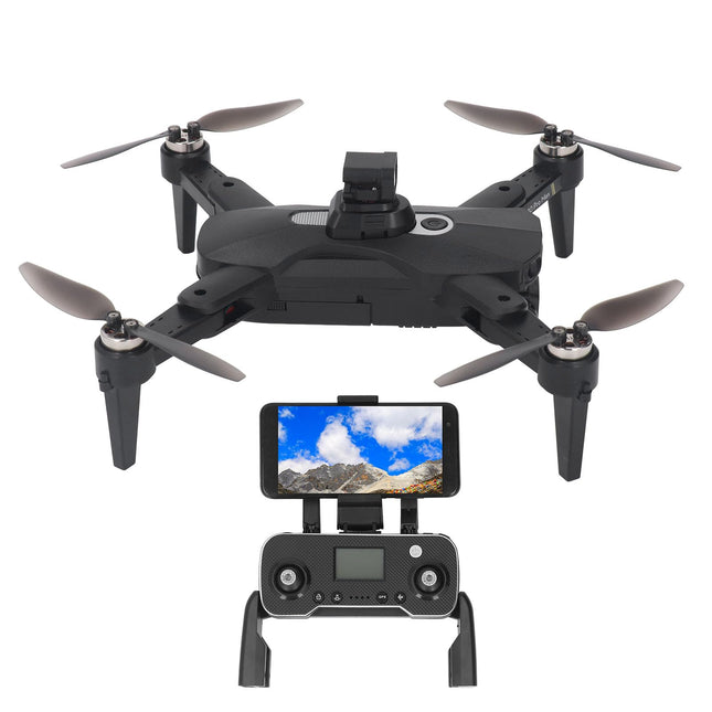 Foldable Drone RC Quadcopter with 8K Dual Camera, 5G Wi-Fi Transmission, Obstacle Avoidance, Optical Flow Positioning, Hovering, Black