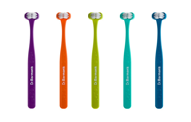 Dr. Barman's Superbrush children's toothbrush, 0 to 6 years