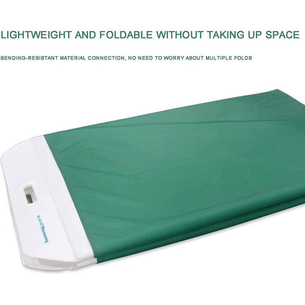 MYDLO Patient Transfer Rolling Board Transfer Foil Sheet Side-Folding Reusable Flat Sheet Lightweight Easy to Carry Patient Transfer Reversible