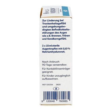HYLO-VISION HD eye drops 2 x 15 ml