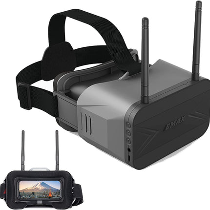 EMAX FPV Drone EZ Pilot Pro RTF Kit, First Person View Drones with 1200TVL E01 Camera, 25-100-200 VTX Switchable, Mini Drone with Goggles and E8 Radio Transmitter for Kids Adults and Beginners