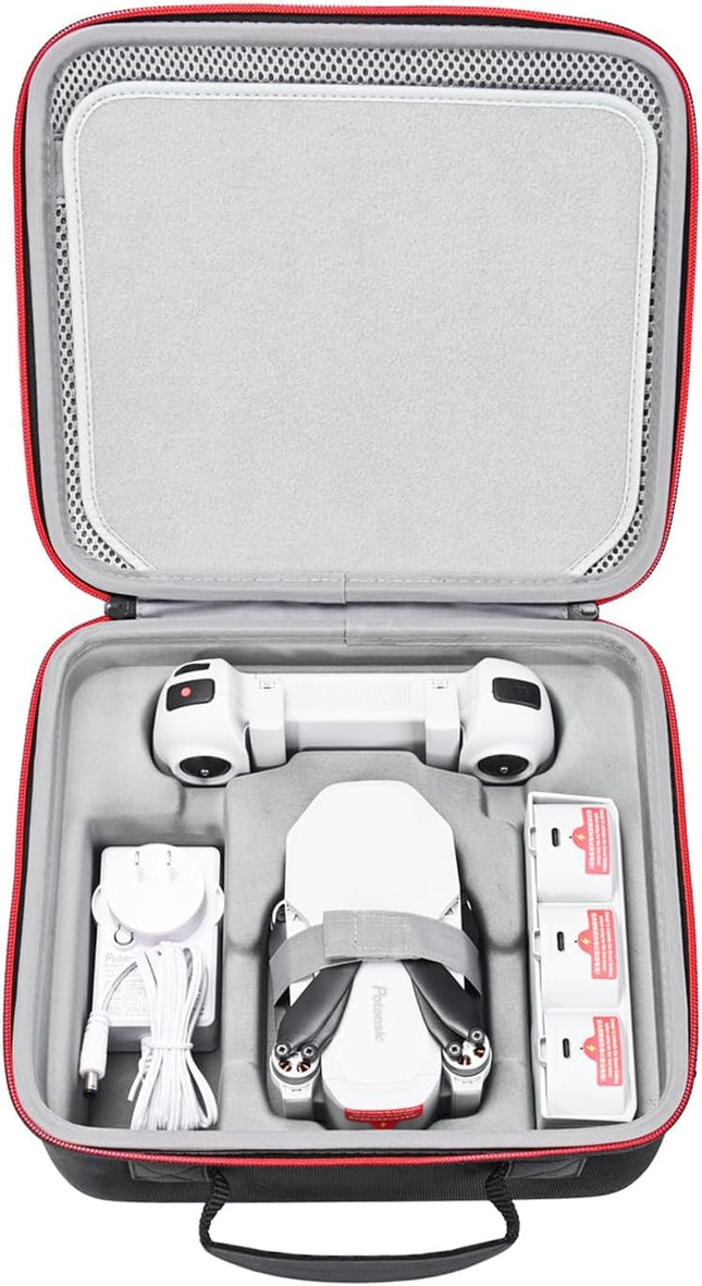 RLSOCO Carrying Case for Potensic Atom/Atom LT/Atom SE GPS Drone - Fits Atom/Atom LT/Atom SE GPS Drone Accessories: Drone, Controller, Charging Station and Power Adapter and more