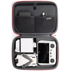 PGYTECH Carrying Case for DJI Mini 3/3 Pro/Mini 4 Pro Waterproof PU Leather Carrying Case Compatible with DJI RC2/RC/RC-N1 Remote Control Drone Accessories with Shoulder Strap