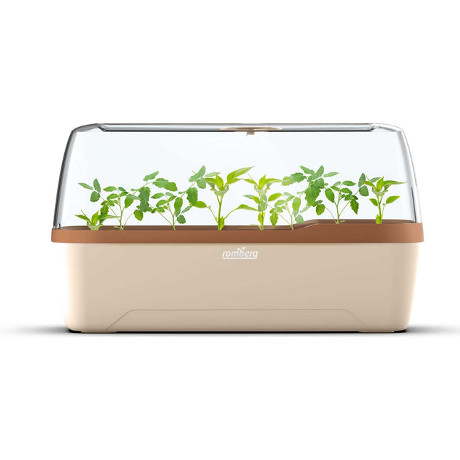 Romberg BoQube L Plus Greenhouse &amp; Planter System (hood, tray, insert, ceramic tubes) 16294199