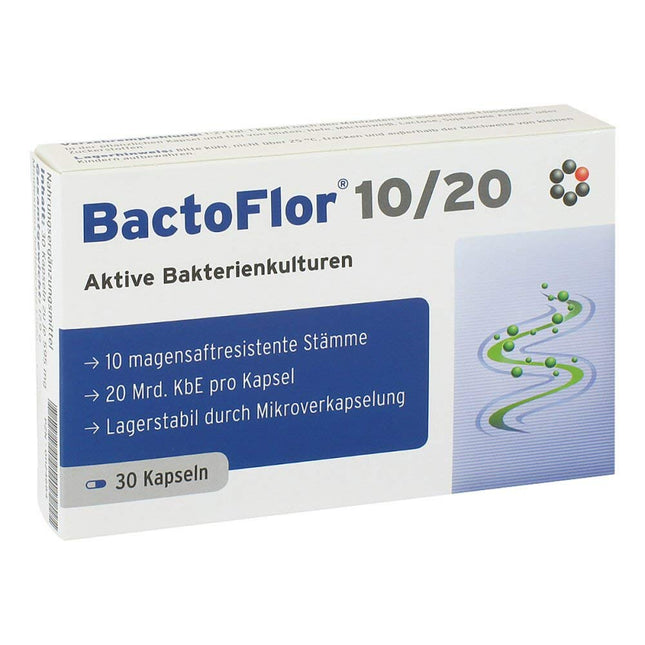 BACTOFLOR 10/20 Capsules 30 pcs