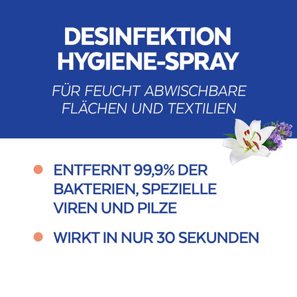 Sagrotan Hygiene Pump Spray – Disinfectant for textiles and surfaces in the home – 2 x 250 ml spray bottles in a practical value pack