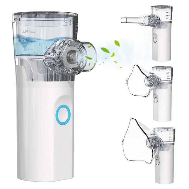 Inhaler for adults and children, USB-C inhaler, rechargeable inhaler with portable design, easy to use and clean, efficient atomization for home and travel use