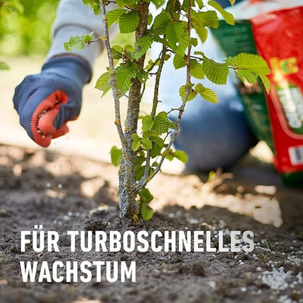 COMPO Hedge Turbo - powerful special fertilizer for hedges and new plantings - hedge fertilizer for rapid growth - 4 kg, green