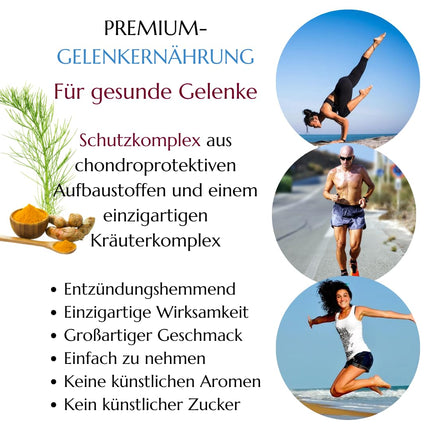 Green idea - Artroregen - Glucosamine-Chondroitin-MSM - Intensive Joint Complex - 100% Natural Syrup - Joint Nutrition - Cartilage Protector with Hylauron, MSM - Sports Nutrition - 500 ml
