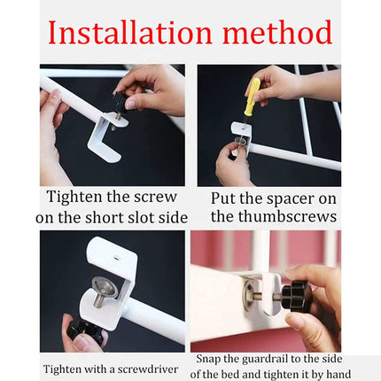 SHENJIA Bed rails for the elderly, medical bed rails for older adults, fall prevention stability bar, for pregnant women and the disabled