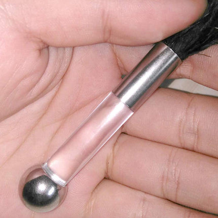 Roluck Feather Tickler Feather Flirting for Couple Men Women Feather Pompom Feather Stick for Back Chest Butt Foot Sex Game Sex Toy