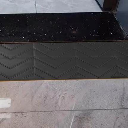Door threshold ramp, wheelchair access ramp, wheelchair ramp, non-slip threshold ramp for doors, stairs, steps, sweeping robots, mobility scooters (black, 100 * 12 * 5cm)