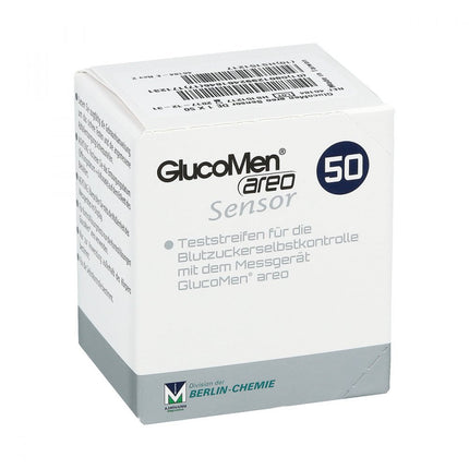 GlucoMen areo Sensor Test Strips, 50 pcs