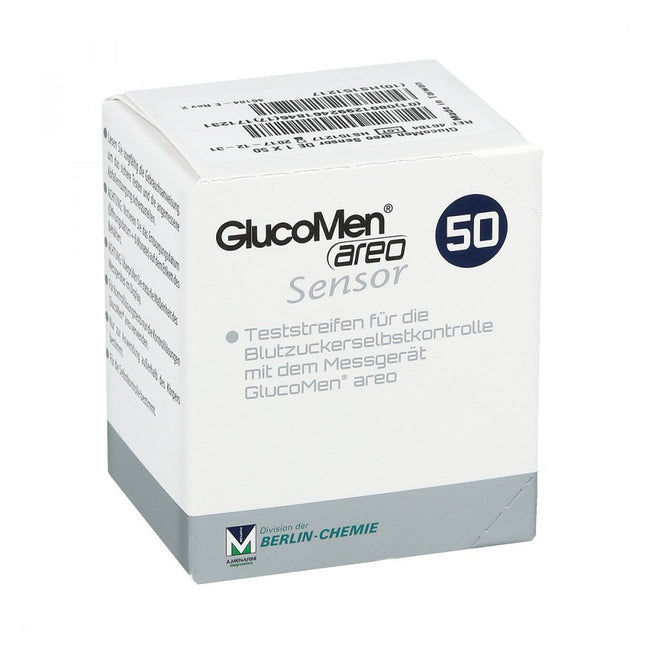 GlucoMen areo Sensor Test Strips, 50 pcs