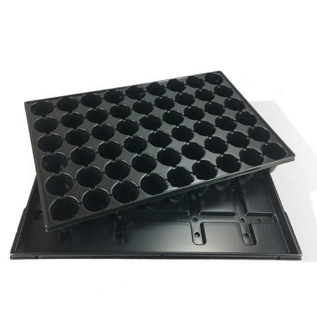 Quickpot Stable growing tray with 54 planting holes + saucer QP-54R