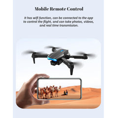 Foldable RC Drone, Obstacle Avoidance, Quadcopter, HD Dual Camera, 4k Aerial Photography, RC Aircraft, Supporting Wi-Fi App, Gifts for Kids and Adults