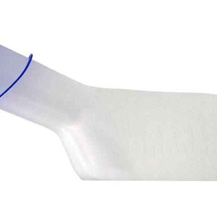 Tiga-Med urine bottle set: 1x 1L urine bottle for men + 1x urine bottle holder with lid 1 piece (=1 set) Original quality!