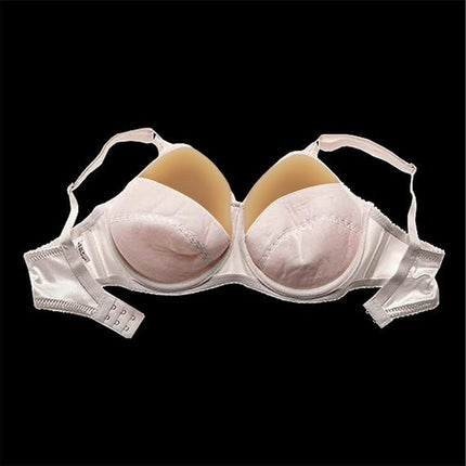 ZCOINS 1 Pair Symmetrical Teardrop Shaped Silicone Breast Forms Fake Breasts Breast Prostheses Silicone Breasts for Mastectomy Crossdresser Transgender