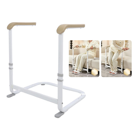 SEVEWAGE Chr Couch Riser, 6-way height adjustable, non-slip couch lifting aid for the mobility of elderly people and daily standing and sitting, with TPE handles