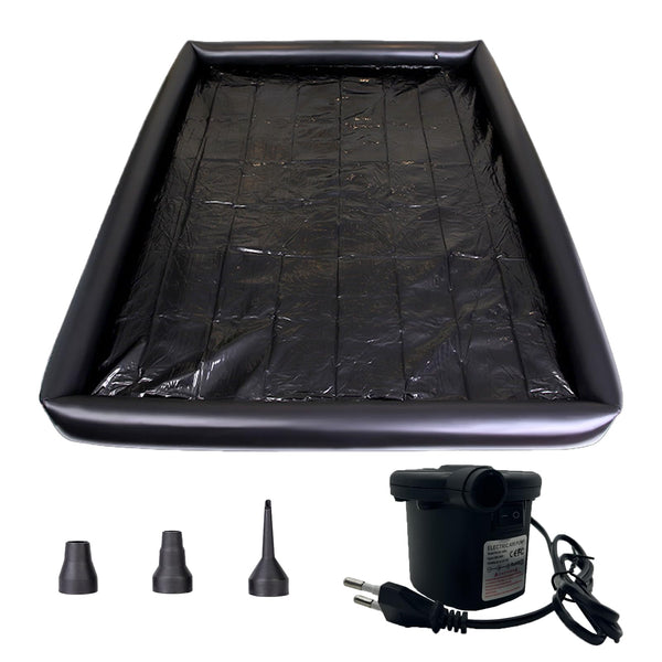Love Blanket Waterproof for Sex 180x200 Inflatable Erotic Bed Sheet Sex Blanket for Couples Soft Waterproof Blanket for Sex BDSM Love Bed with Electric Air Pump EU Plug
