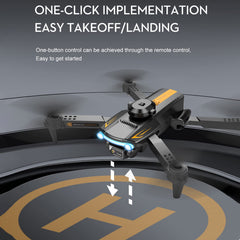 Goolsky LSRC XT2 Drone, Drone with 4k Camera, WiFi Optical Flow Positioning, 2.4GHz Obstacle Detection, Quadcopter Drone for Beginners, Blue