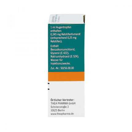 Zaditen Ophtha eye drops