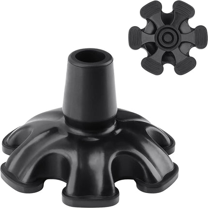 supregear rubber feet protective caps tips for walking sticks 16mm, non-slip 6 support rubber stick tip, self-standing stick tip for sticks, walking sticks