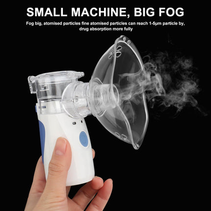 Inhaler, Inhaler with self-cleaning function, Inhaler for adults and children, Efficient atomization, Efficient atomization for home and travel use