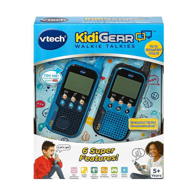 Vtech VTC-TOY59 KidiGear Walkie Talkies, Multicolored, Box size: 25 x 27.9 x 5.5cm