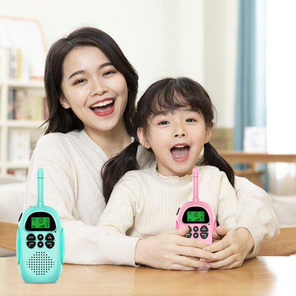 CENPEK Walkie Talkie for Kids, Walky Talky 3 Miles Long Distance, 2-Way Radio Toy with Flashlight, Game and Party Idea