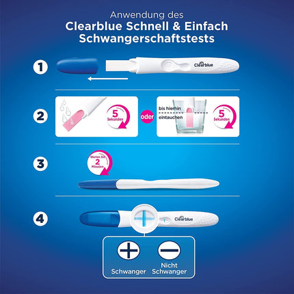 Clearblue Pregnancy Test Early Detection, Early Test, Pregnancy Test, 1x Early Pregnancy Test/Early Pregnancy Test, over 99% reliable, Determine Pregnancy, 25 mIU/ml