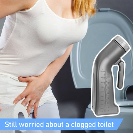 Urine bottles for men women travel urinal unisex urine bottle 1000ML pee bottle with lid urine bottles for car travel camping