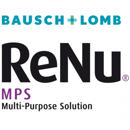 Bausch + Lomb ReNu MPS Sensitive Eyes Combination Solution - Contact Lens Cleaner and Storage Solution, Soft Contact Lenses, 2 x 360 ml, Transparent